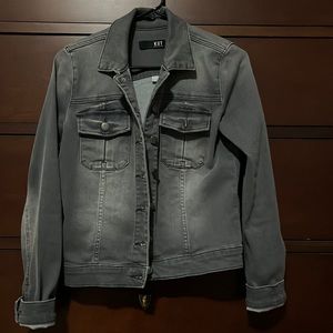 Grey KUT denim jacket small
